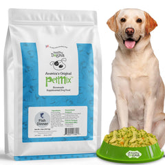Healthy Dogma PetMix Dîner Saumon Alaska: repas protéiné riche et savoureux pour chiens actifs.