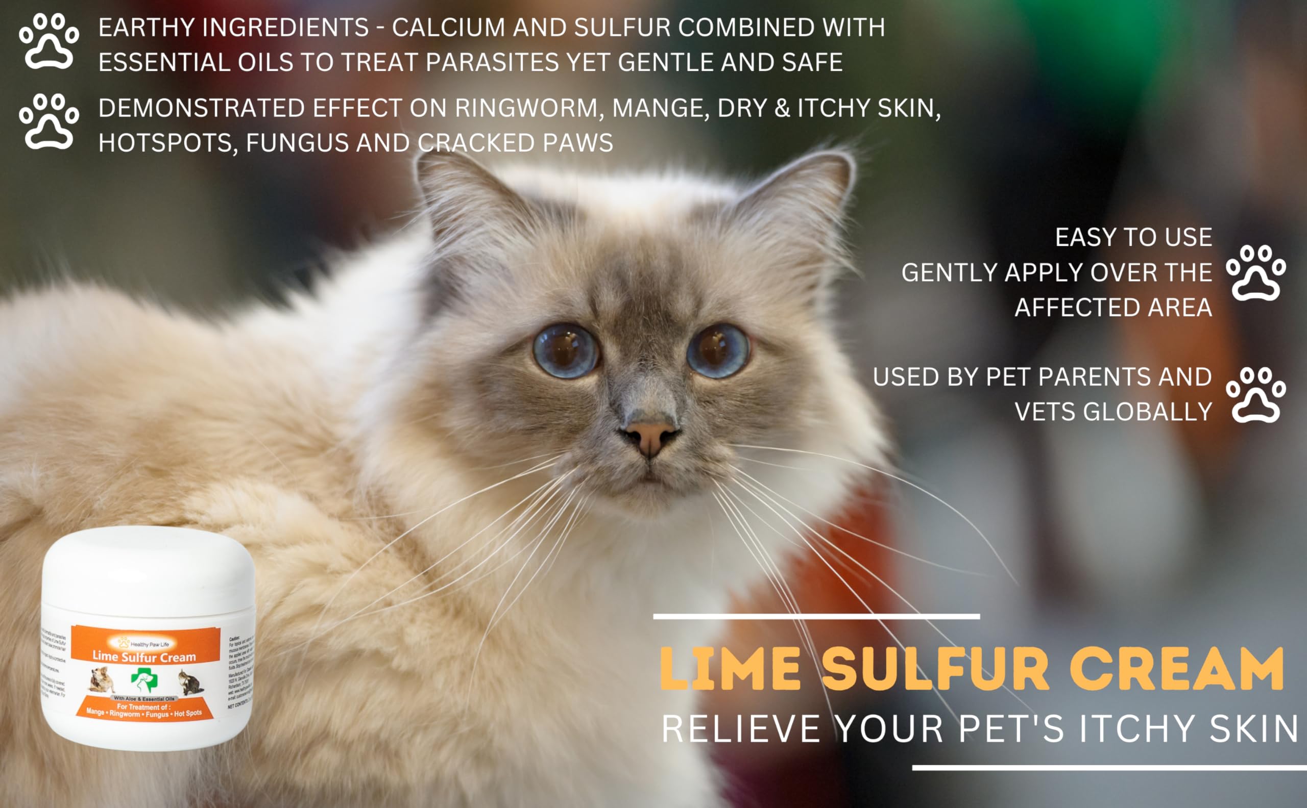 Healthy Paw Life – utilisation facile à domicile sur chiens et chats.