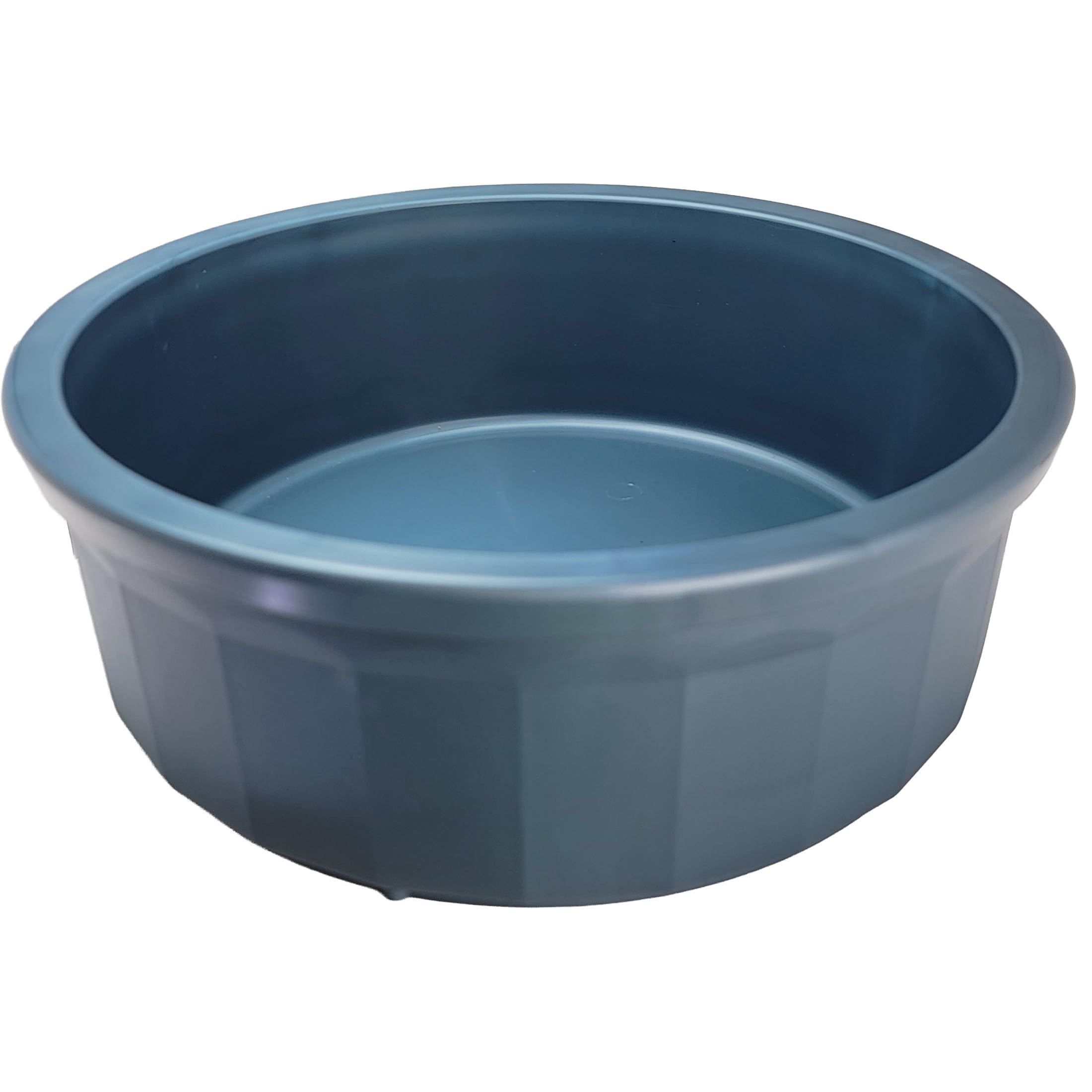 Healthy Surplus Pet Crock bleu jumbo, bol robuste pour chiens et chats.