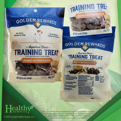 Healthy Surplus Golden Rewards: croquettes-formation parfaites pour encourager le dressage et les jeux.