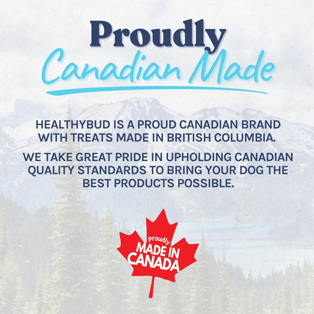 healthybud ingrédients naturels, sans céréales, respectant les préférences du chien.
