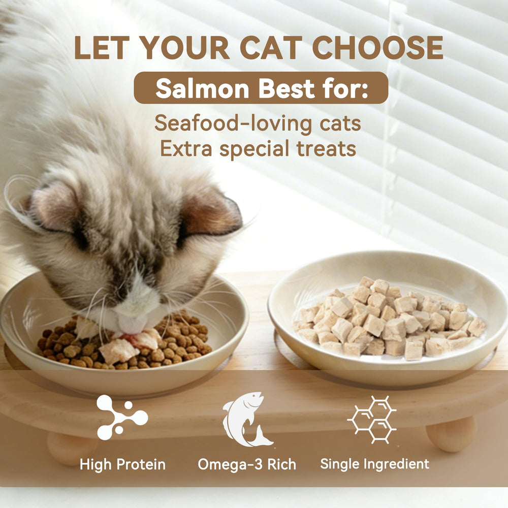 Paquet refermable Heckin Yum keep frais les bouchées de saumon.