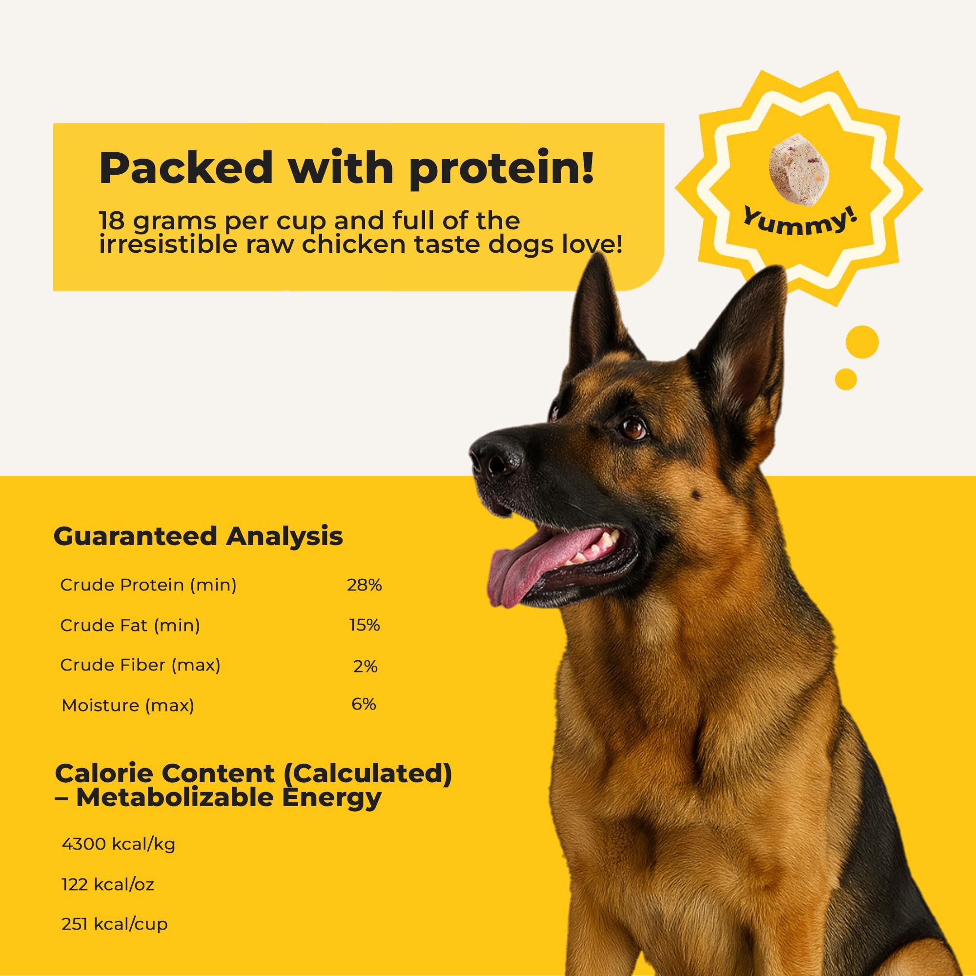 Protéines élevées par portion pour chiens actifs Heckova!