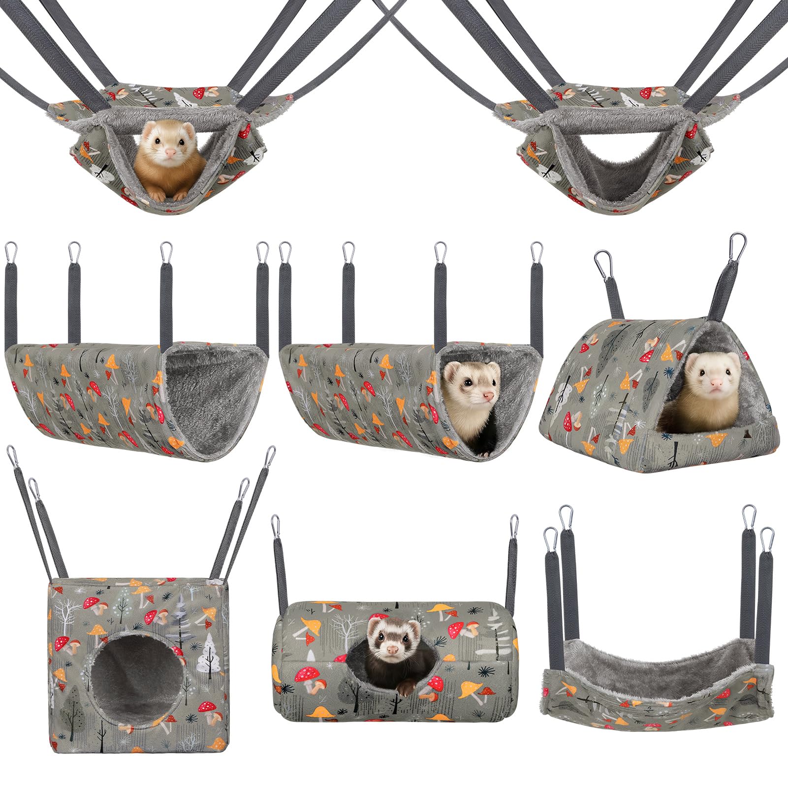 Hedgeink hamac ensemble 8 pièces pour varier repos et jeux.
