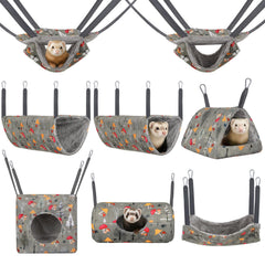 Hedgeink hamac ensemble 8 pièces pour varier repos et jeux.