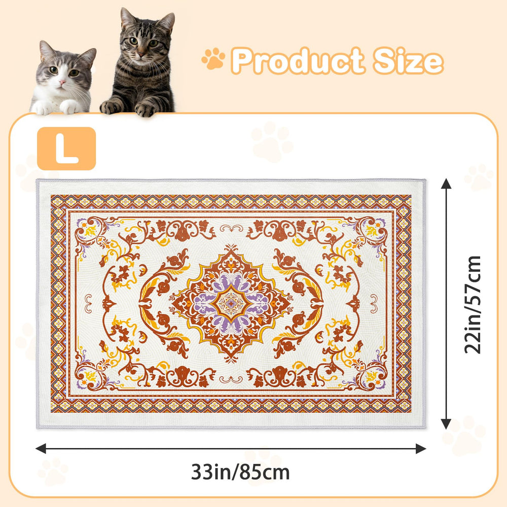 Hedgeink Tapis Litière design-carre, s'intègre au décor