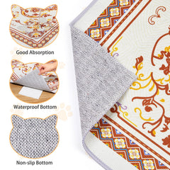 Hedgeink Tapis Litière douceur-pattes, confort pour les chats