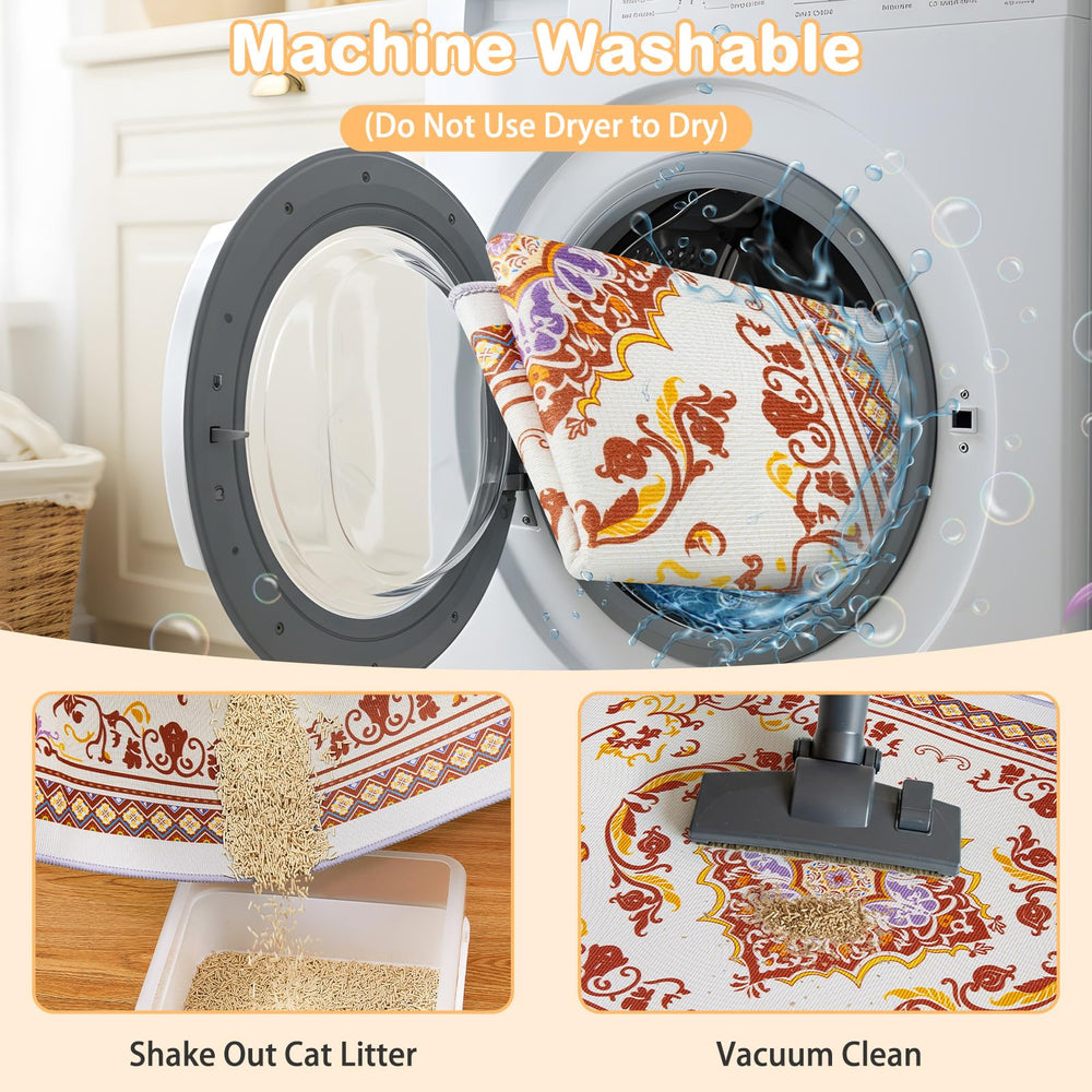 Hedgeink Tapis Litière entretien facile, lavage en machine