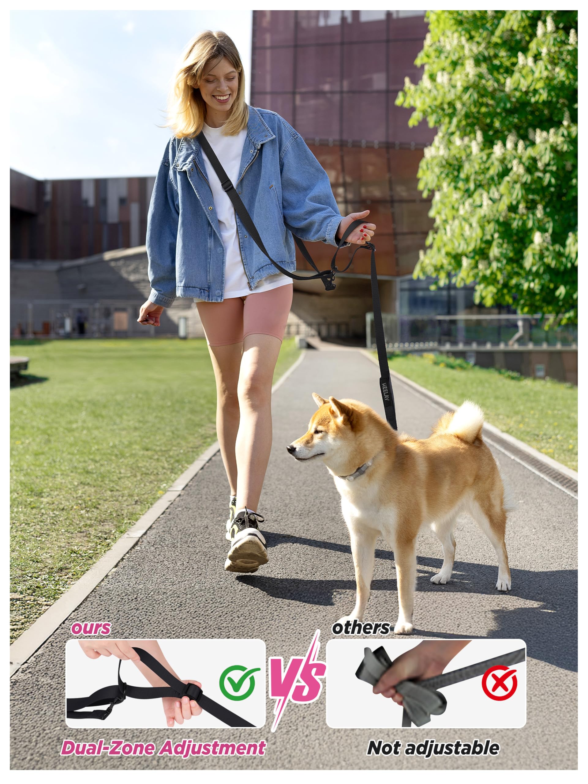 Design 3-en-1 Heelay pour mains libres en toutes circonstances