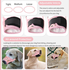 HEELE masque-chien design ergonomique facilite le port quotidien