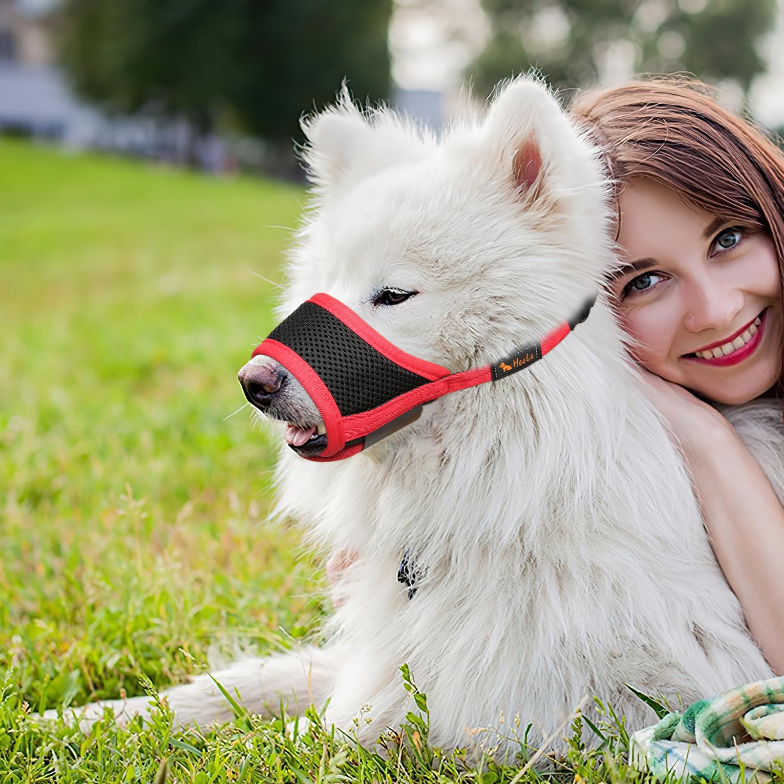 HEELE masque chien doublure intérieure pour plus de douceur.