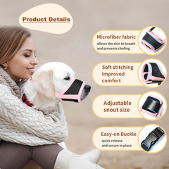 HEELE masque chien facile à porter et à nettoyer, pratique au quotidien.