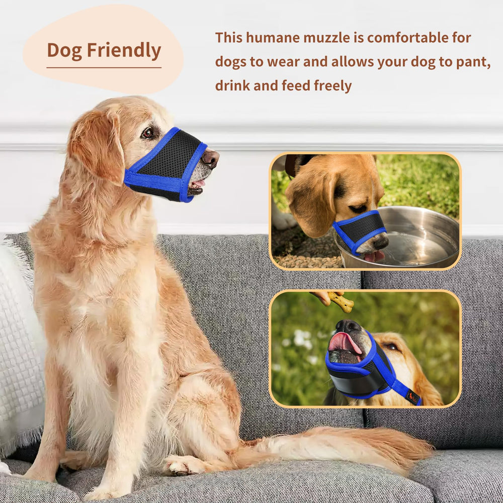 HEELE masque chien lavable en machine, entretien pratique et durable