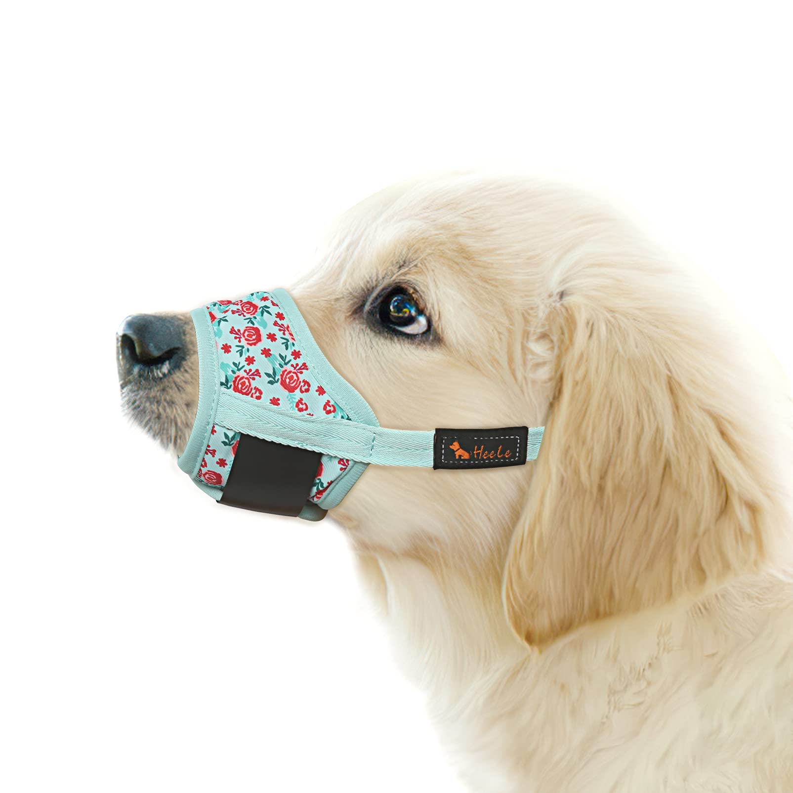 HEELE Muzzle pour chien en nylon respirant : confort et sécurité lors des sorties.