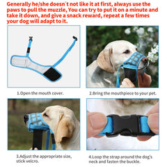HEELE museau adjustable avec sangles faciles, maintien sûr lors des promenades.