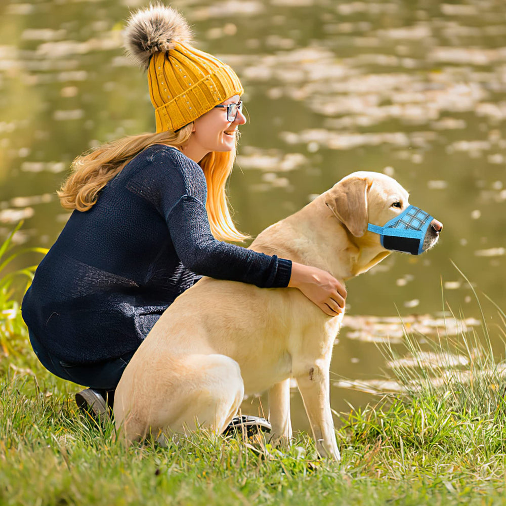 HEELE museau chien avec doublure douce offrant un confort amélioré.