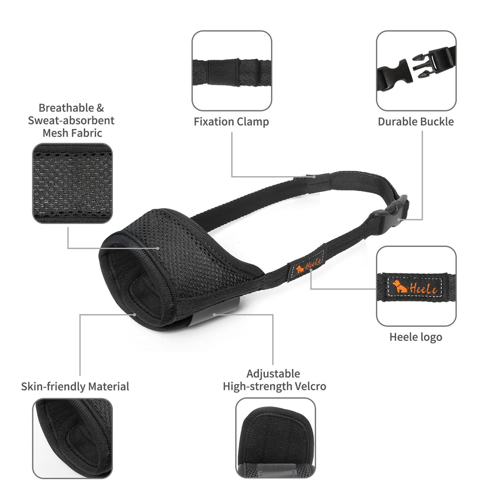 HEELE fermeture velcro robuste et sangle ajustable garantissent un maintien sécurisé.