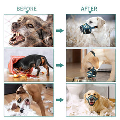 HEELE museau-chien facile à nettoyer et à laver en machine.