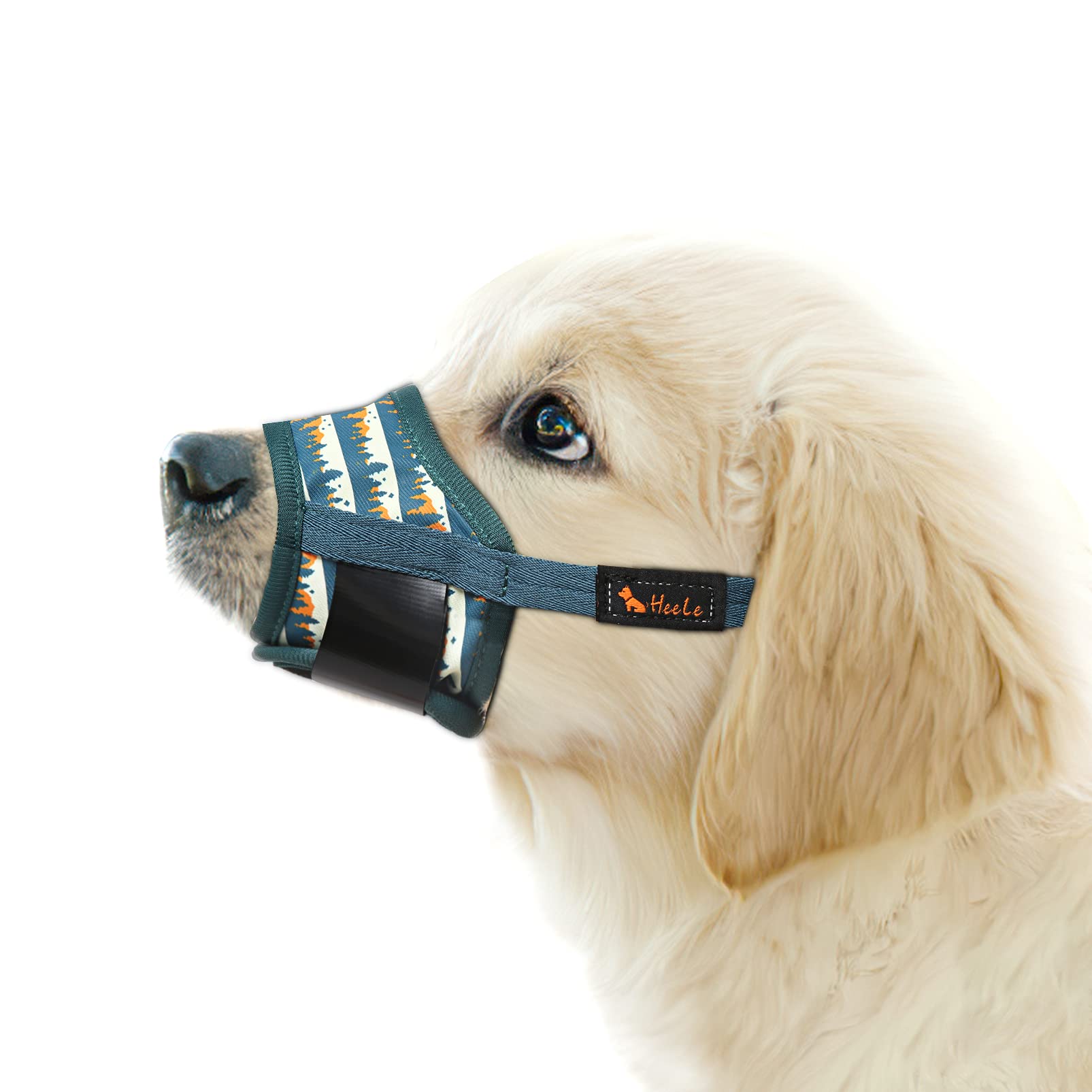 HEELE muselière chien ajustable museau pour une meilleure sécurité en balade.