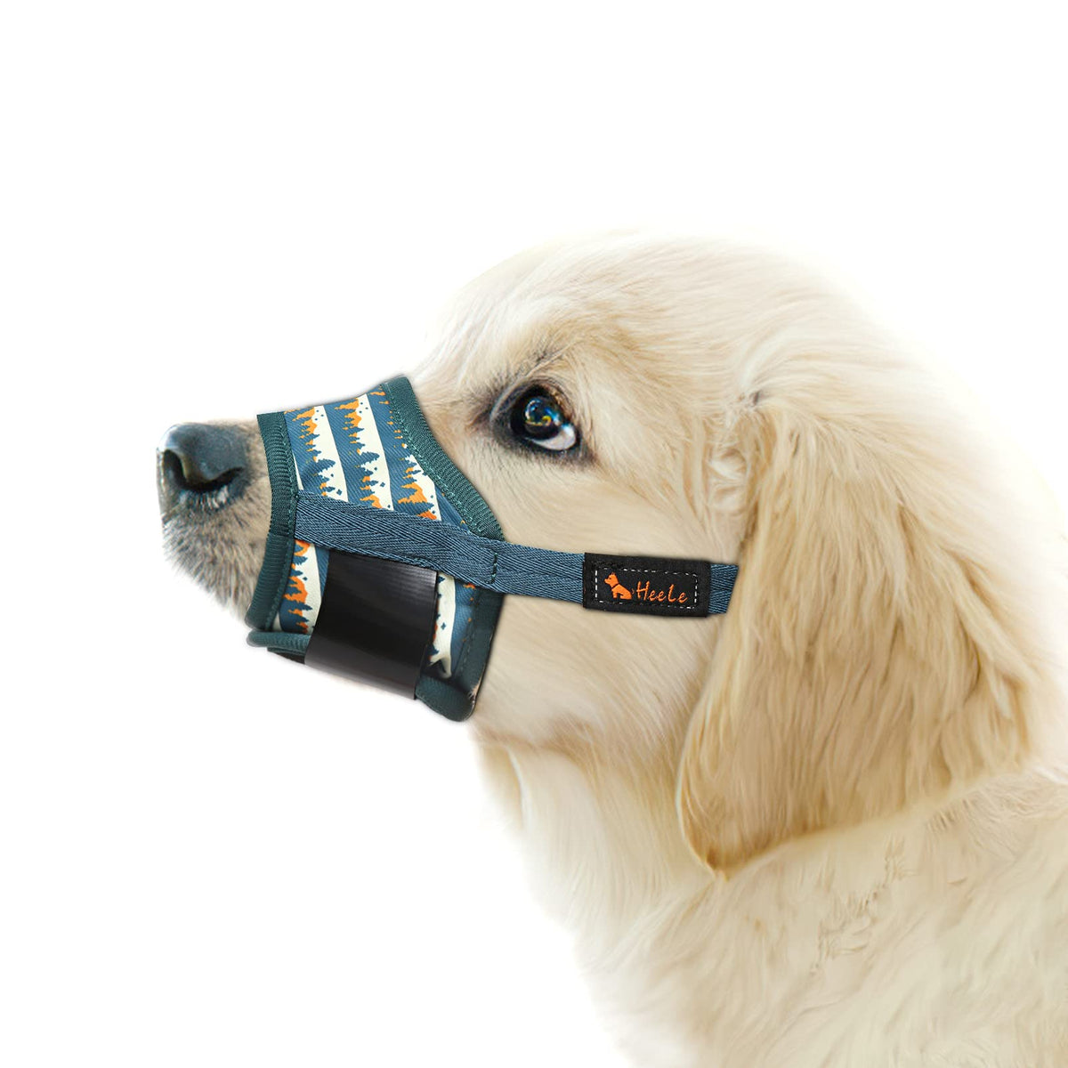 HEELE muselière chien ajustable museau pour une meilleure sécurité en balade.
