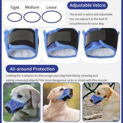 HEELE muselière pour chien espace pour boire et respirer