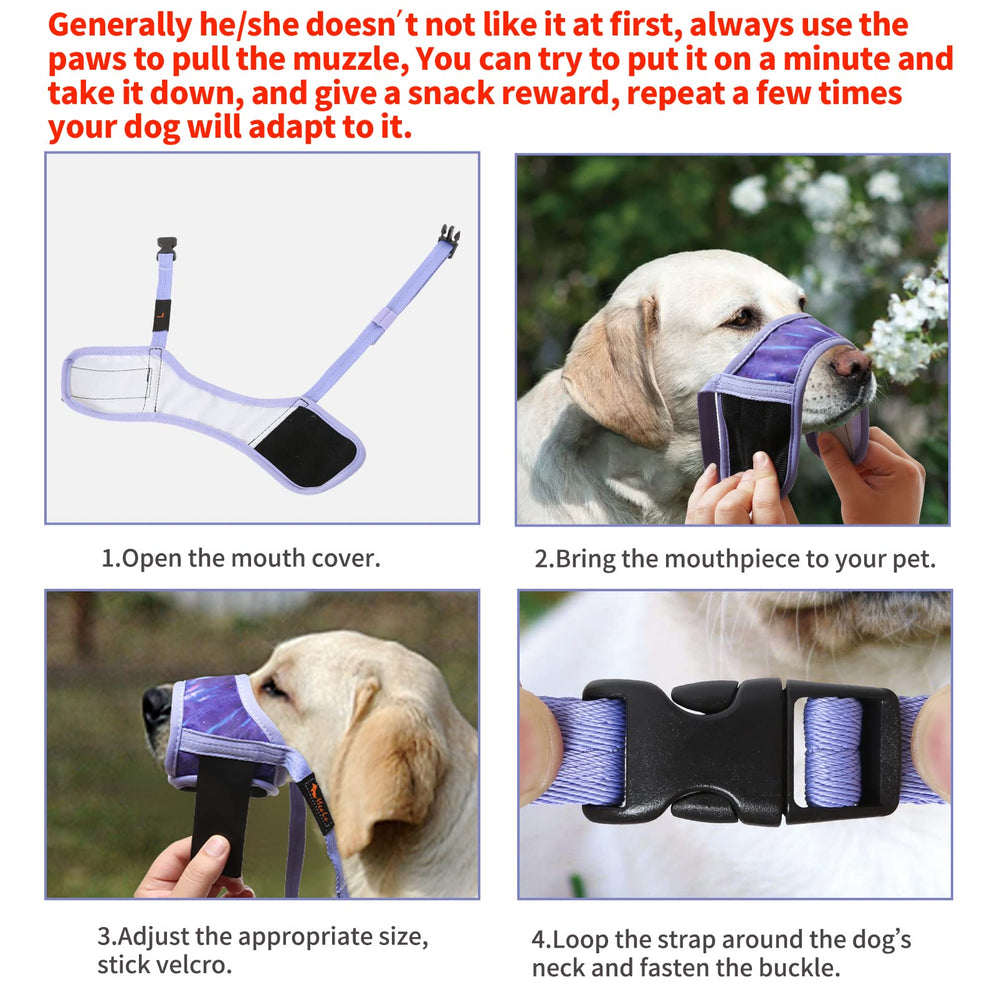 HEELE muselière pour chien – respirante et confortable pour l'utilisation quotidienne.
