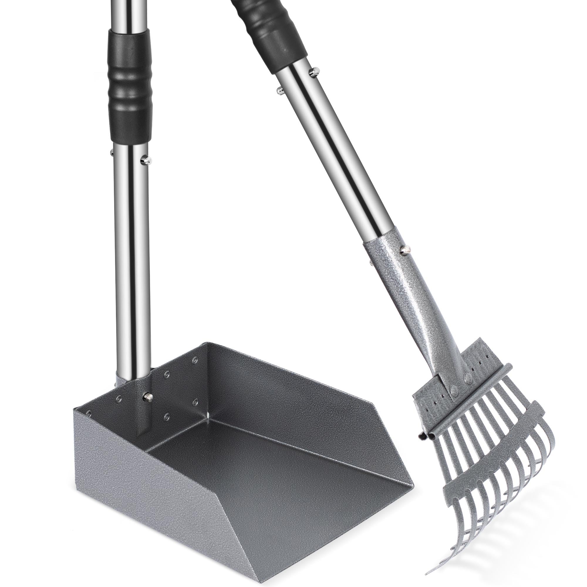 Kit Heeyoo complet avec plateau et rake: ramassage rapide des crottes.