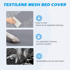 Tapis Textilene respirant Heeyoo pour un repos soutenu et facile à nettoyer.