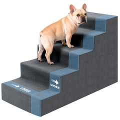 Heeyoo marches chien lit haut design large pour un appui sûr.