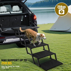 Marches Heeyoo pour chien dans la voiture, design pliable et compact
