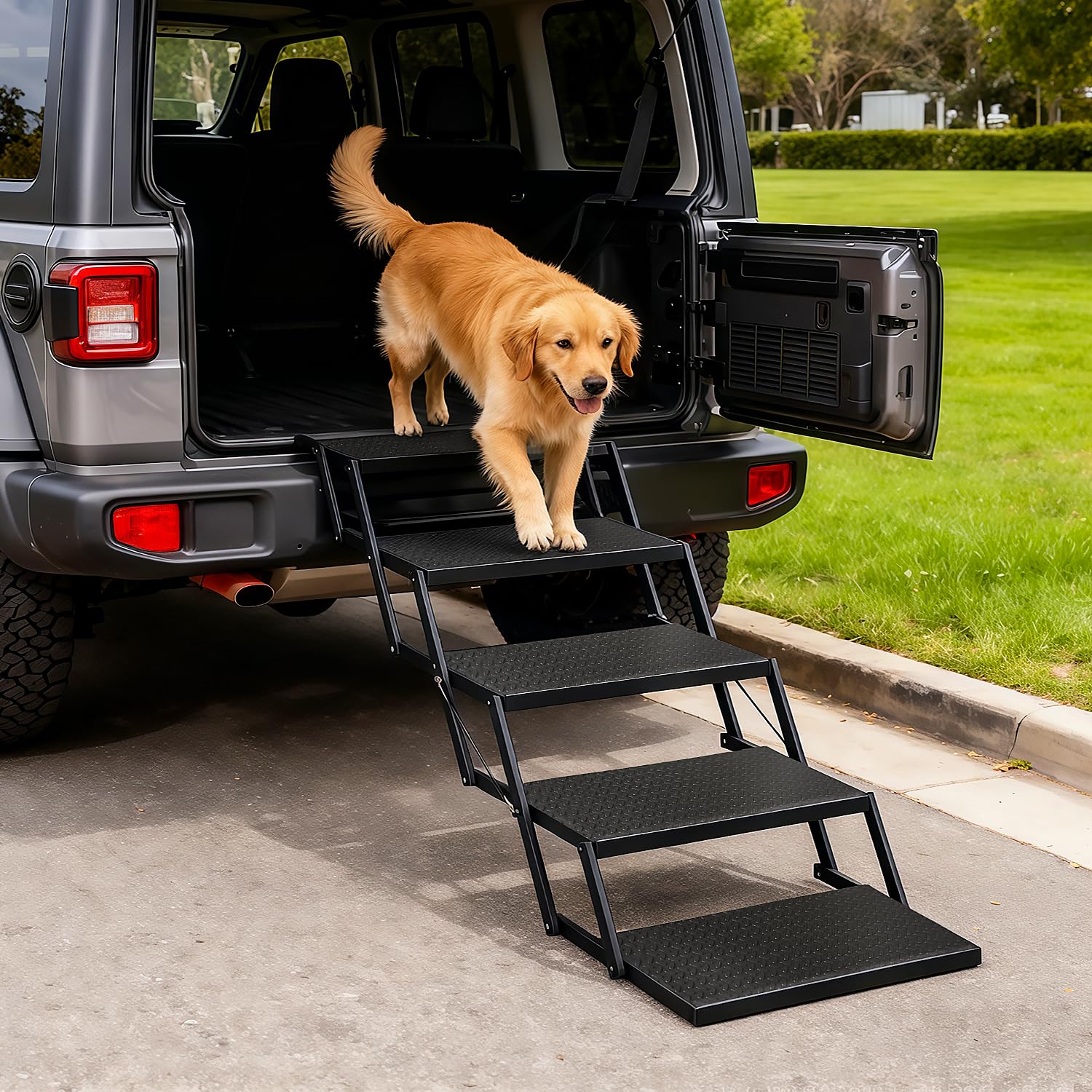 Rampe portable Heeyoo, capacité jusqu’à 350 lb.