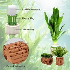 HEHIPLE, pots pour plantes en céramique pour un support discret.