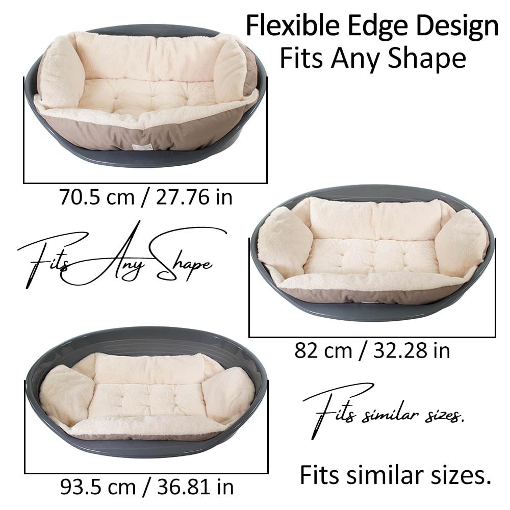 Helen's Pet Bed – usage polyvalent: intérieur cosy et tapis de voyage