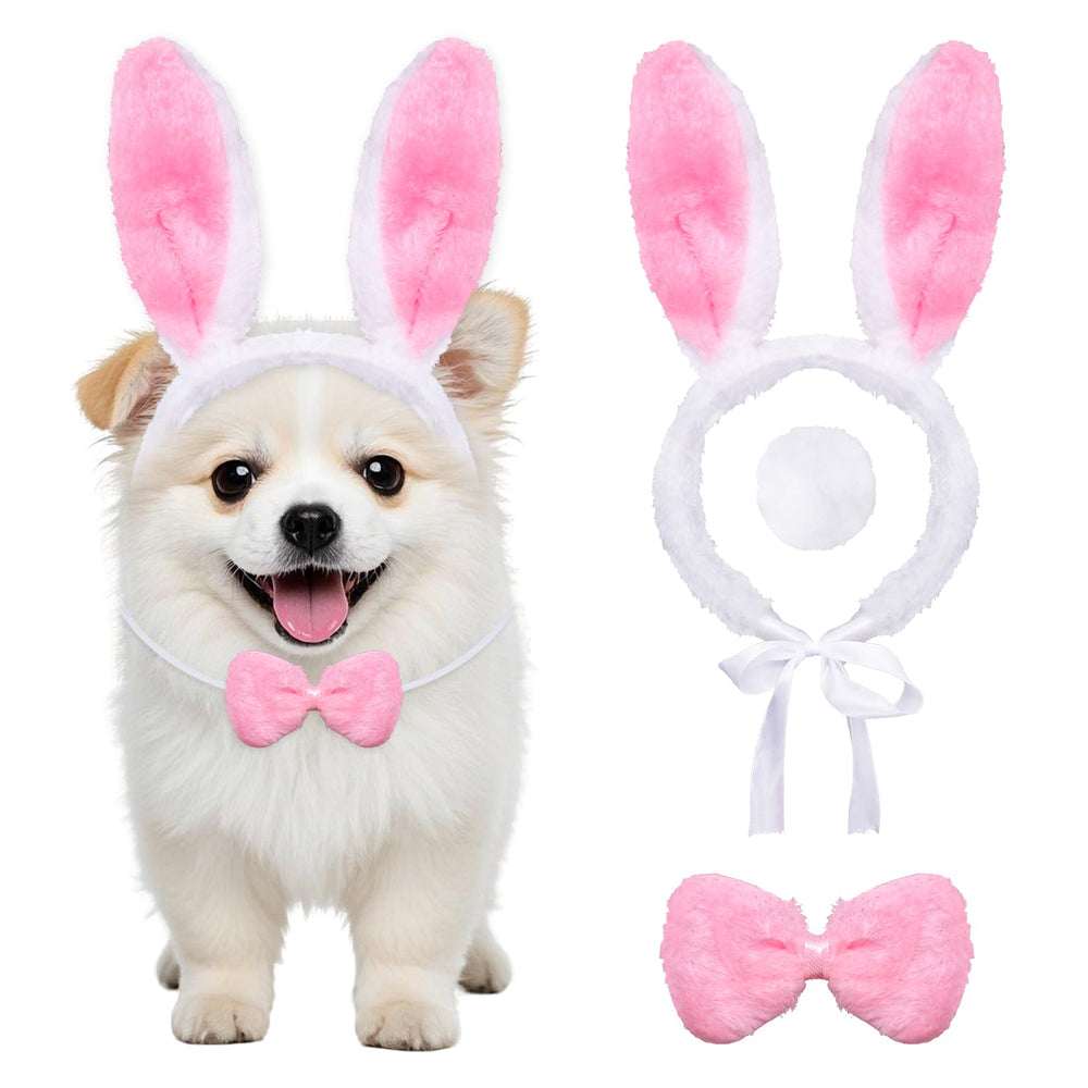 Heliltd bandeau oreilles lapin, look pascal mignon et confortable pour votre chien