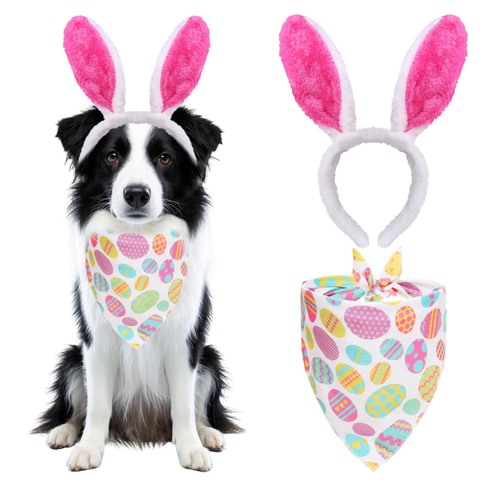 Heliltd, oreilles de lapin en peluche pour chien, adorable et confortable.