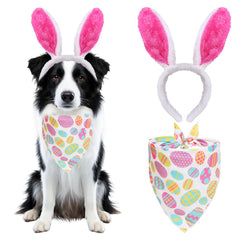 Heliltd, oreilles de lapin en peluche pour chien, adorable et confortable.
