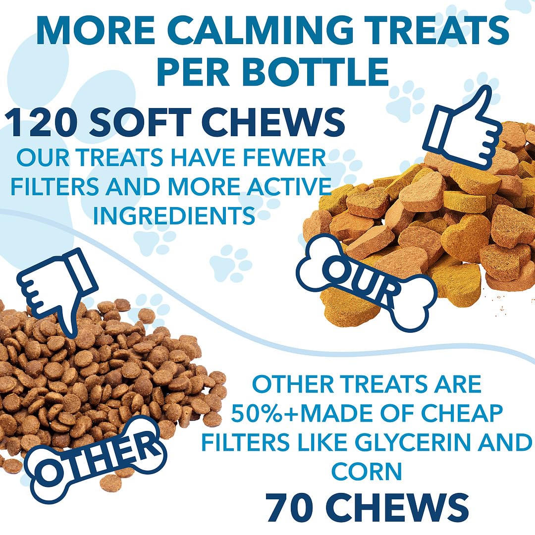 Helopssa friandises chanvre et valériane – option naturelle pour chien.