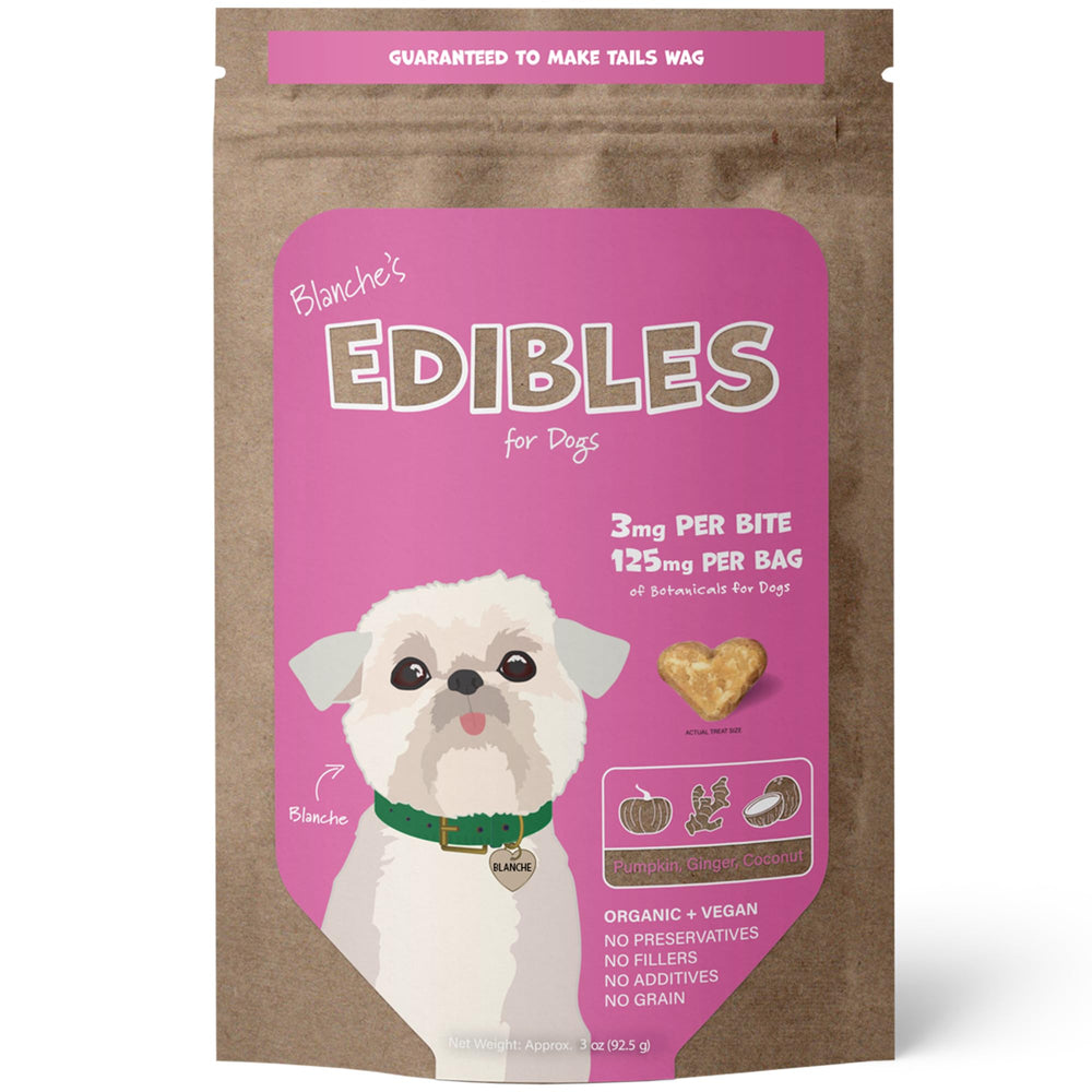 Hemp Dog Health Blanche emballage clair et lisible facilitant l'achat