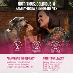 Hemp Dog Health Blanche vegan sans céréales, option naturelle