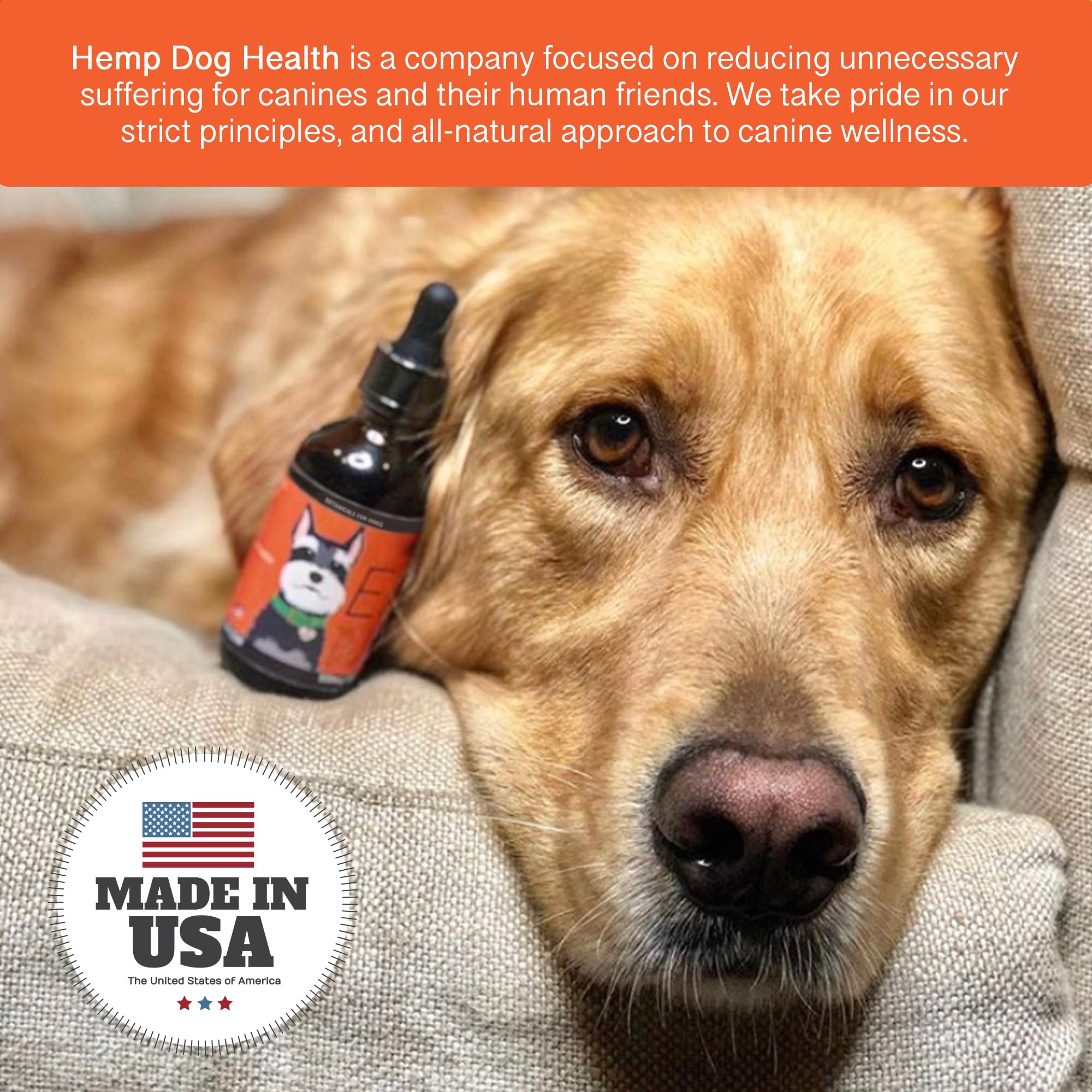 Hemp Dog Health Ease: encens et huile MCT renforcent les propriétés anti-inflammatoires