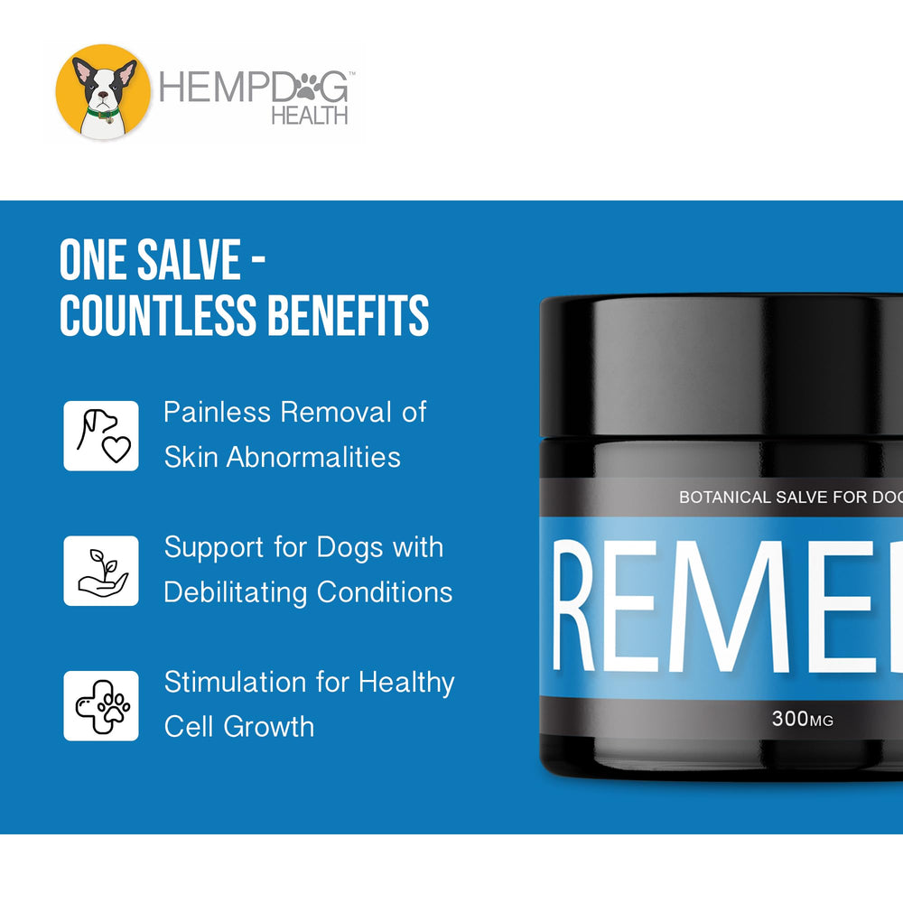 Hemp Dog Health Remède: extrait d’eucalyptus et menthe poivrée pour apaiser la peau