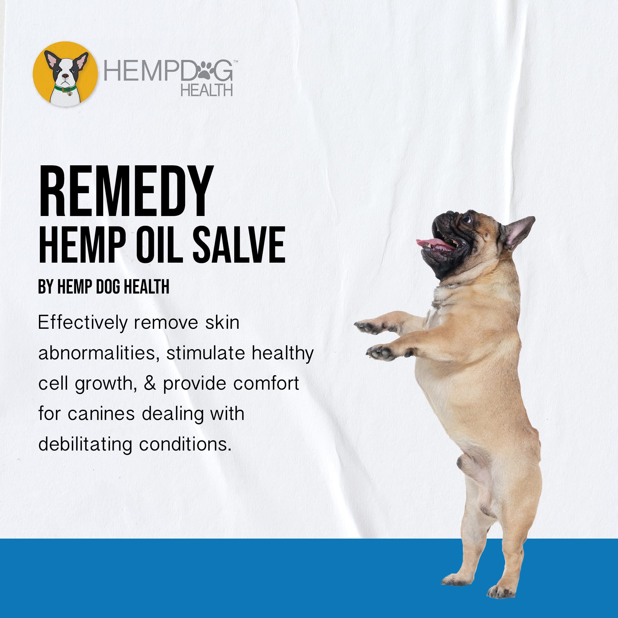 Hemp Dog Health Remède: bouteille d'huile de chanvre pour chien et application simple
