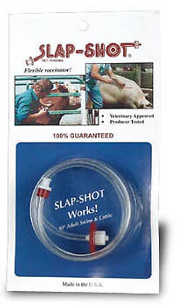 Hengulus Slap-Shot II vaccinateur de 30 pouces pour animaux, réduction du mouvement lors de l'injection.