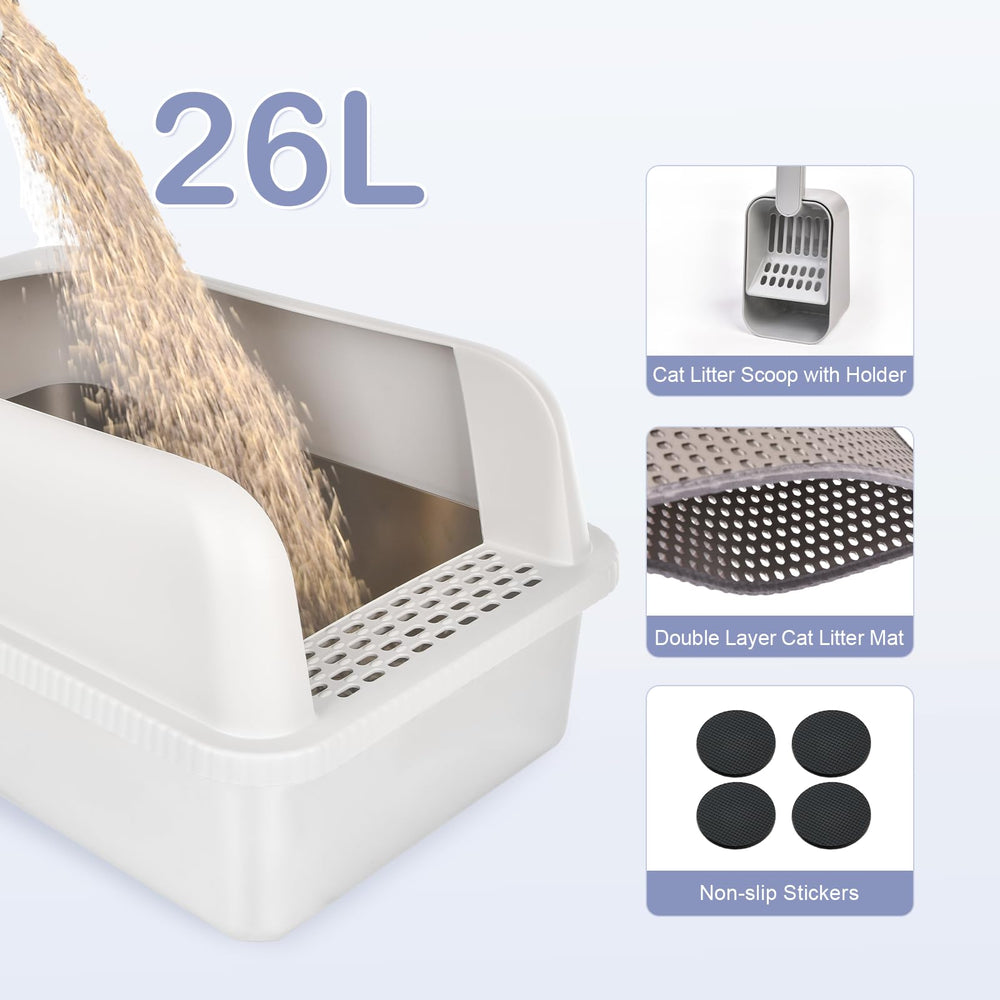 Tapis double couche Henkelion pour retenir la litière et garder le sol propre