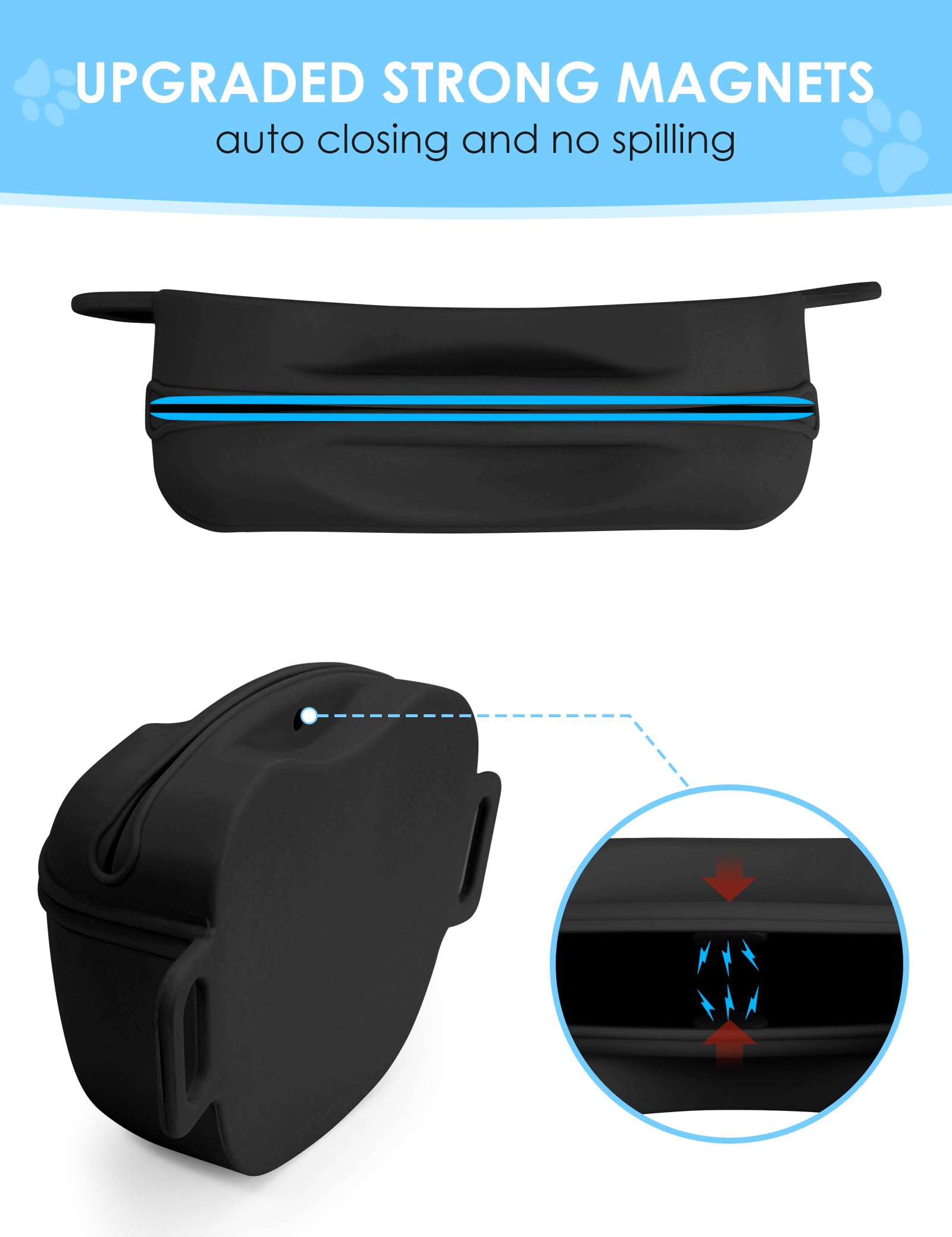 Clicker d'entraînement Heouvo utile pour récompenser votre chien lors des exercices.
