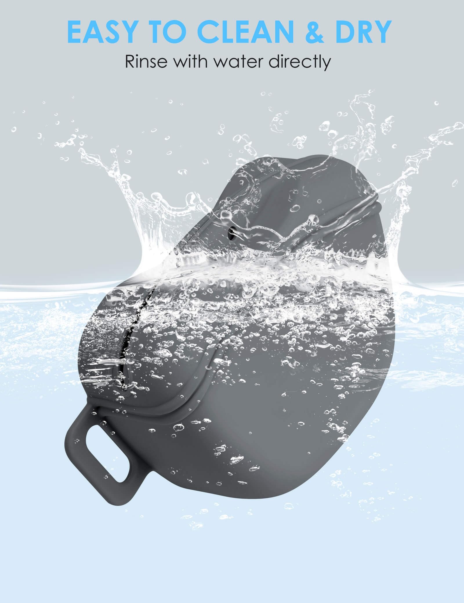 Le silicone alimentaire sans BPA Heouvo offre securite et nettoyage facile.