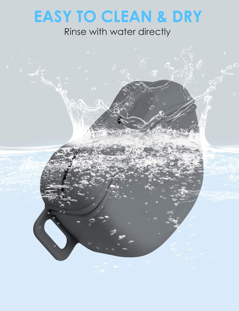 Le silicone alimentaire sans BPA Heouvo offre securite et nettoyage facile.