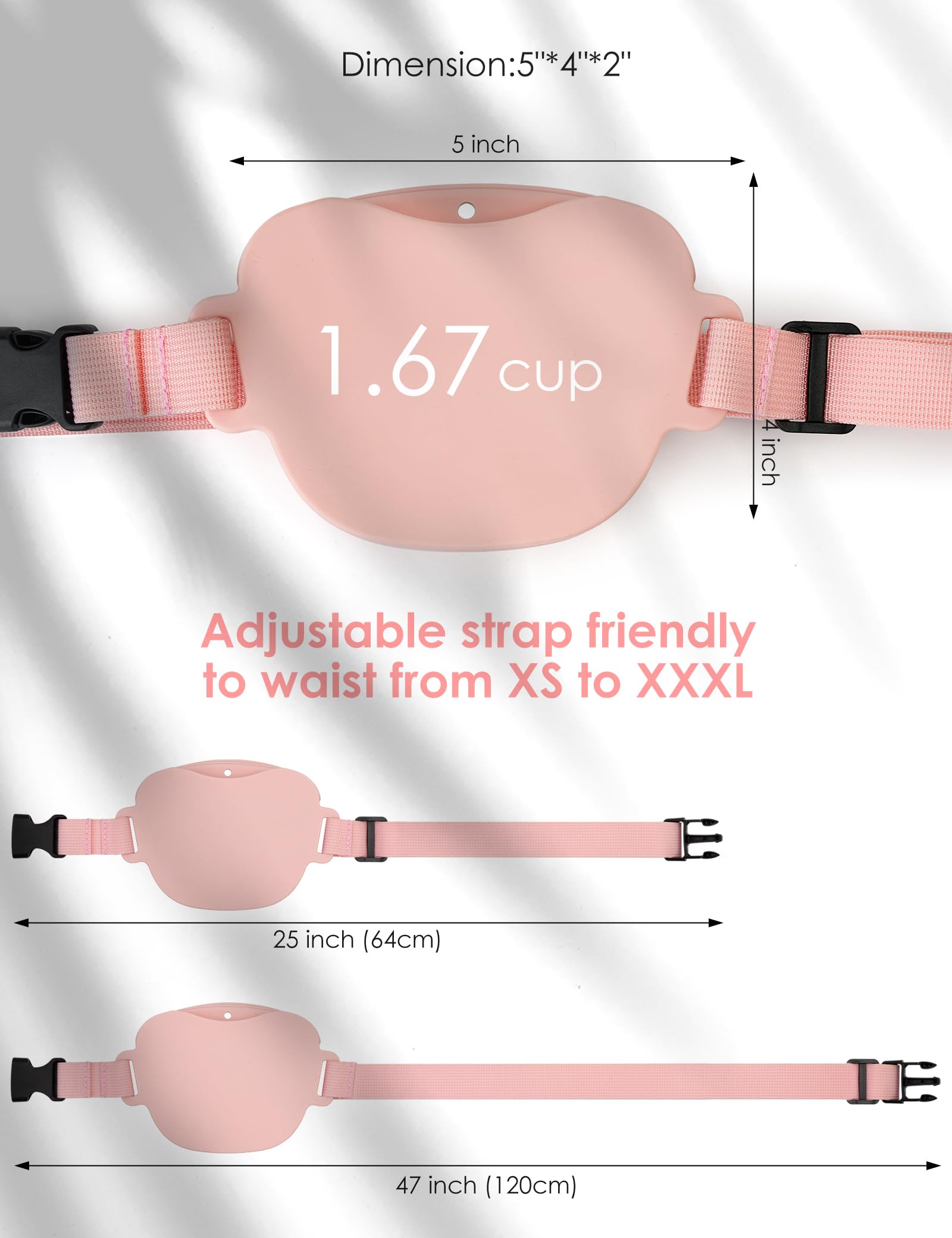 Heouvo utilisation extérieure dressage et balades rose, pratique et polyvalente.