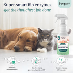 Hepper Advanced Bio-Enzyme sur sols, nettoie taches et odeurs