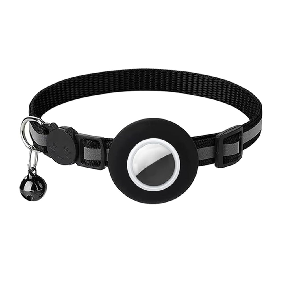 Hepplly collier pour chat avec AirTag et reflet pour meilleure visibilité extérieure